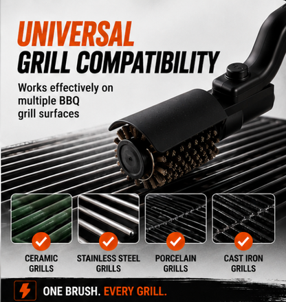 GrillBoost™ - Electric Drill cleaner for BBQ